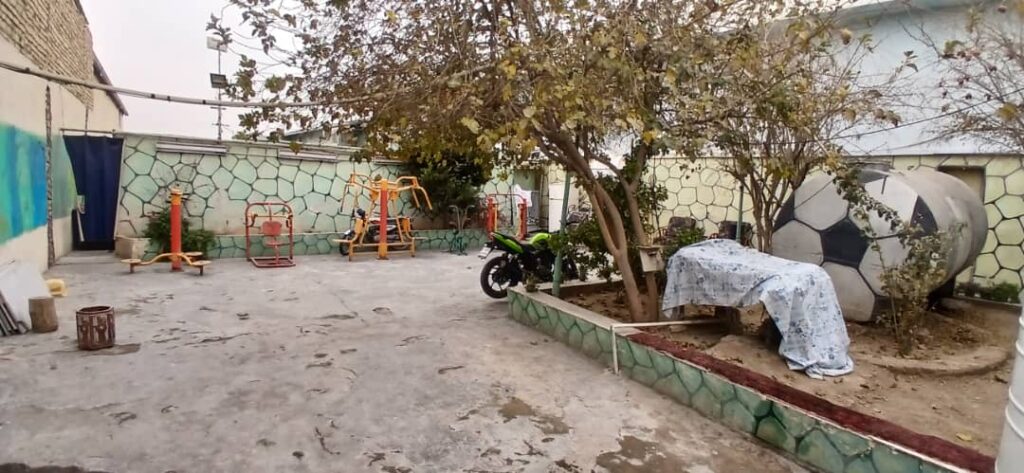 محوطه فضای سبز کمپ سیّدین